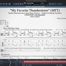 Load image into Gallery viewer, "My Favorite Thunderstorm" - Guitar Tab - Alexandr Misko