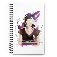 Load image into Gallery viewer, Spiral notebook - Waves