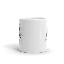 Load image into Gallery viewer, White glossy mug - Roundtrip (+Logo)
