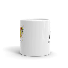 Load image into Gallery viewer, White glossy mug - Back &amp; Forth (+Logo)