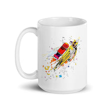 Load image into Gallery viewer, White glossy mug - Back &amp; Forth (+Logo)