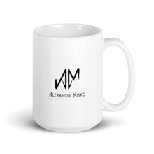 Load image into Gallery viewer, White glossy mug - Roundtrip (+Logo)